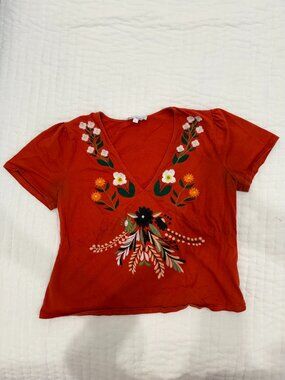 Isla Maude top (Anthropologie